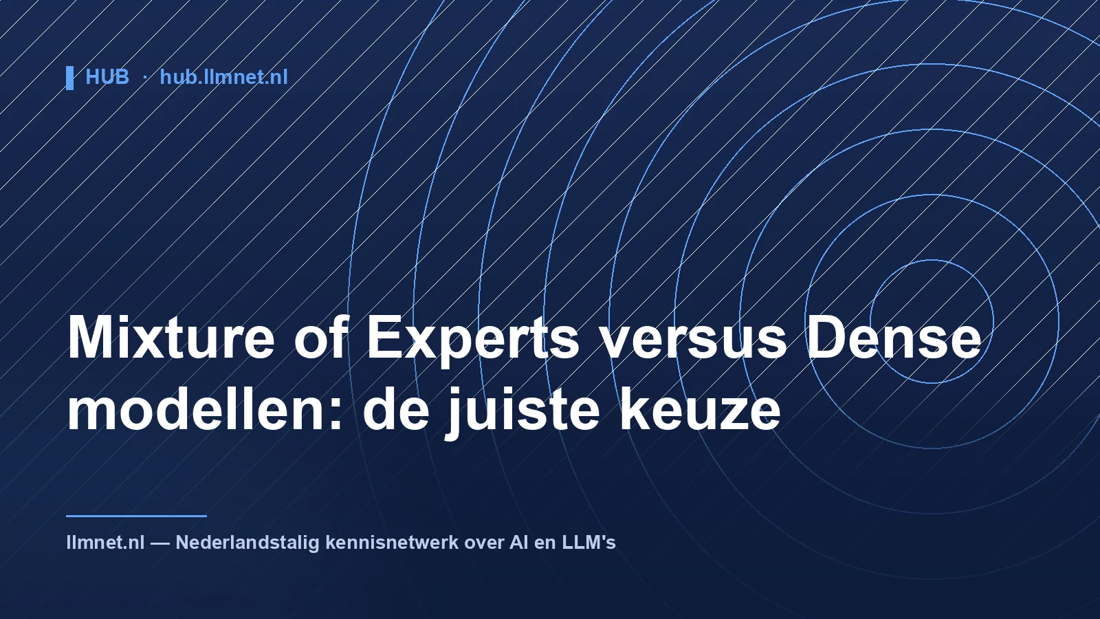 MoE versus Dense Modellen: de Juiste Architectuurkeuze